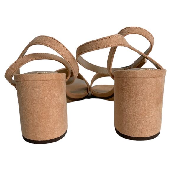 Womens Style Charles Kim Sandals Open Toe Strappy Sandal Beige Nude Size 10 M - Picture 6 of 9